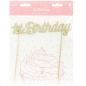 Preview: Cake Topper - 1st Birthday - Gold